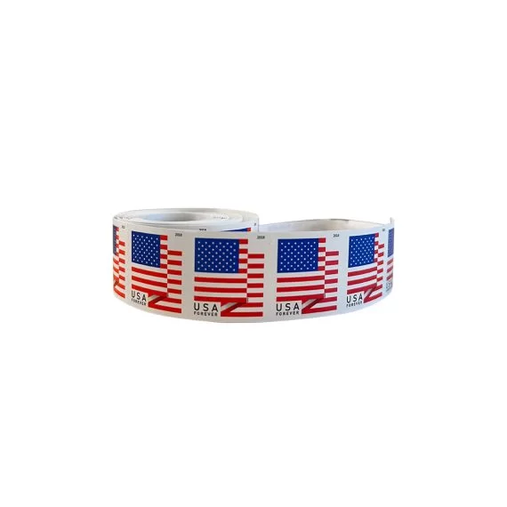 2018 U.S. Flag Forever Stamps 50 Rolls | Tool Stamps US Postage Stamps
