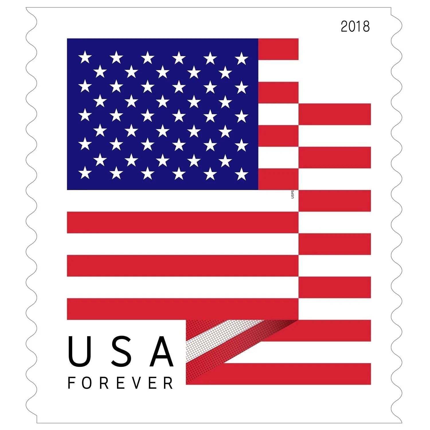 2018 U.S. Flag Forever Stamps 50 Rolls | Tool Stamps US Postage Stamps